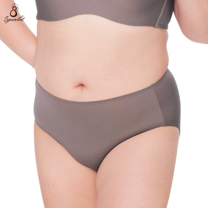 SGARLET PLUSSIZE Panties กางเกงใน สาวอวบ ตัวเรียบ สีโอลด์โรส สีเนื้อ สีดำ สีช็อกโกแลต สีกะปิ รุ่น MB6000