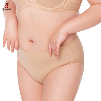 SGARLET PLUSSIZE Panties กางเกงใน สาวอวบ ตัวเรียบ สีโอลด์โรส สีเนื้อ สีดำ สีช็อกโกแลต สีกะปิ รุ่น MB6000