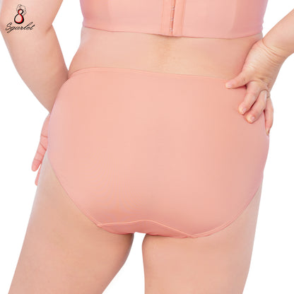 SGARLET PLUSSIZE Panties กางเกงใน สาวอวบ ตัวเรียบ สีโอลด์โรส สีเนื้อ สีดำ สีช็อกโกแลต สีกะปิ รุ่น MB6000