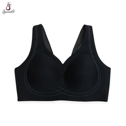 Sgarlet Plussize เสื้อในไร้โครง ไร้ตะเข็บ แบบ Bonding ใส่สบาย เรียบเนียนทั้งตัว MB1528