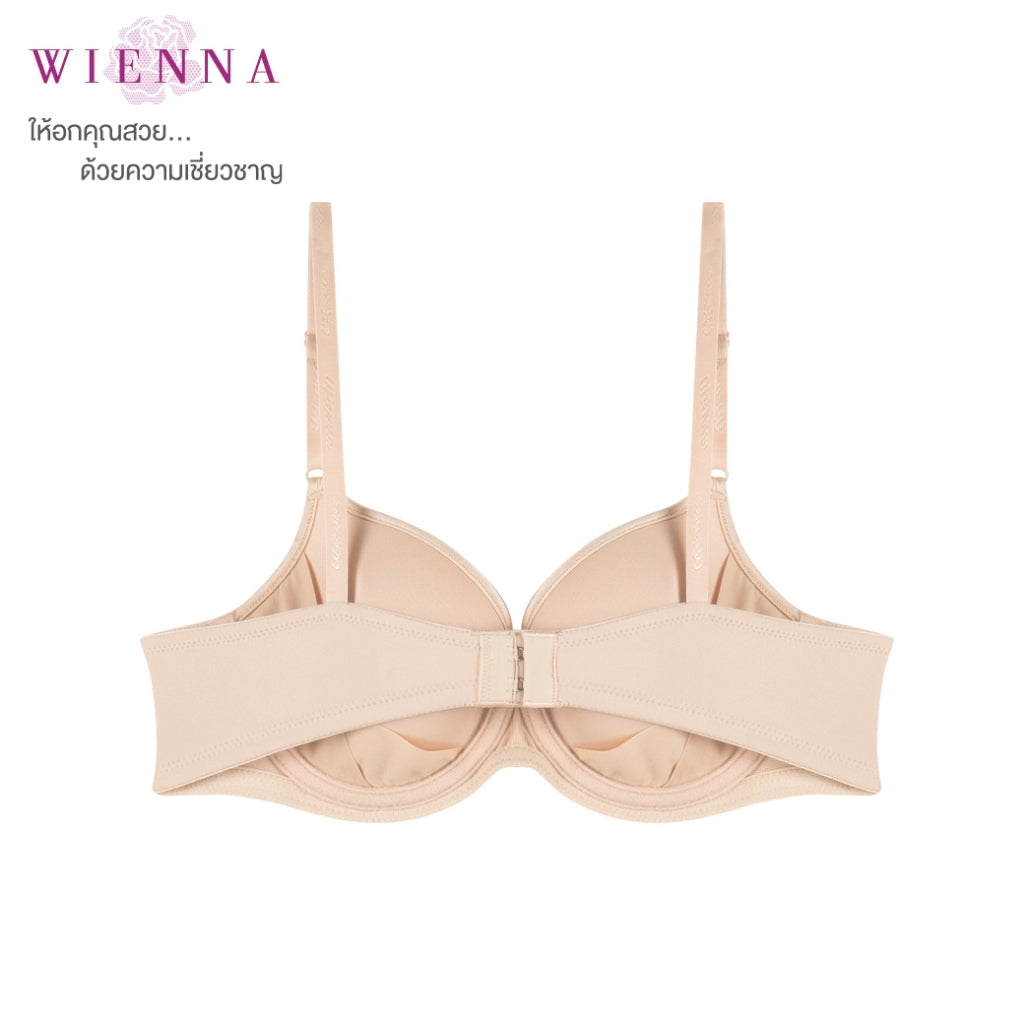 WIENNA (Beauty Degree Bra) เสื้อในมีโครง ตัวเรียบ เสริมบาง รุ่น DB41422