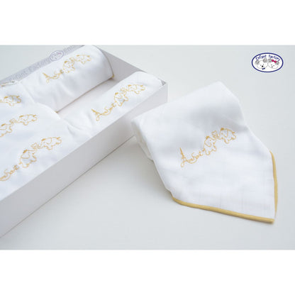 Amusant by Enfant Cotton Bamboo 100% Washcloth ผ้าอ้อมเด็ก ผ้าสาลู รุ่น EH7A17