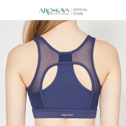 AROKAYA ACTIVE BRA – NOVA เสื้อในออกกำลังกายสายแฟชั่น ด้านหลัง X-back design รุ่น AB2501