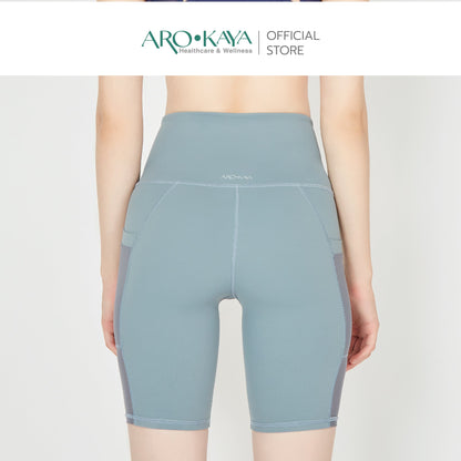 AROKAYA ACTIVE PANTS - KATE กางเกงออกกำลังกายขาสั้นสองส่วน รุ่น AU5001