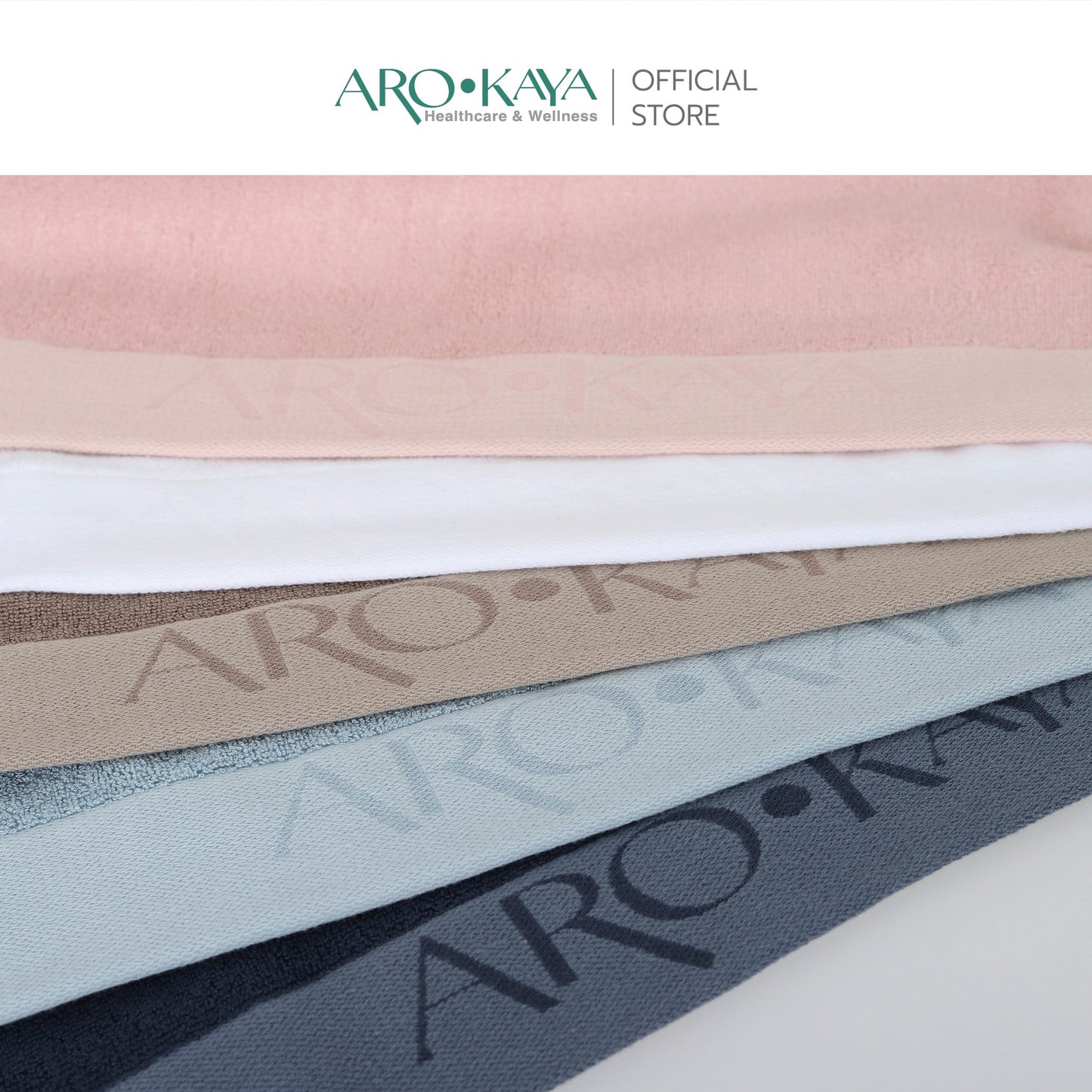 AROKAYA BAMBOO TOWEL 100% (XL) รุ่น AA1508