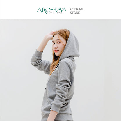 AROKAYA COLLAGEN CLASSIC HOODIE เสื้อฮู้ดป้องกันรังสี UV รุ่น AC3802