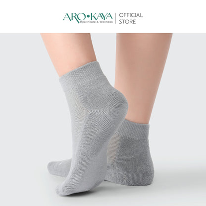 AROKAYA ZERO ODOR SOCKS - CUSHION ADDED ถุงเท้าเสริมหนาบริเวณฝ่าเท้า รุ่น AA1L02