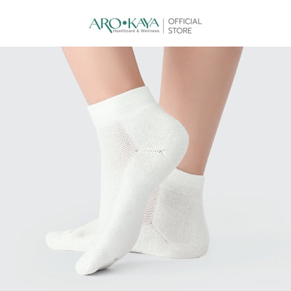 AROKAYA ZERO ODOR SOCKS - CUSHION ADDED ถุงเท้าเสริมหนาบริเวณฝ่าเท้า รุ่น AA1L02