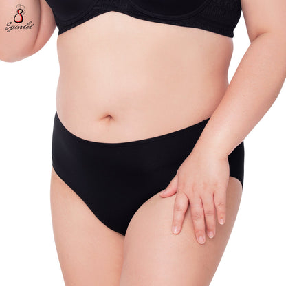 SGARLET PLUSSIZE Panties กางเกงใน สาวอวบ ตัวเรียบ สีโอลด์โรส สีเนื้อ สีดำ สีช็อกโกแลต สีกะปิ รุ่น MB6000