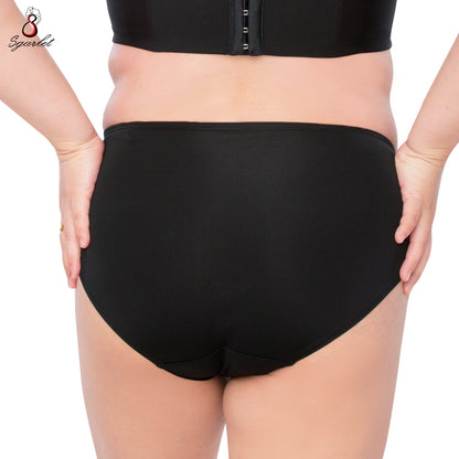 SGARLET PLUSSIZE Panties กางเกงใน สาวอวบ ตัวเรียบ สีโอลด์โรส สีเนื้อ สีดำ สีช็อกโกแลต สีกะปิ รุ่น MB6000