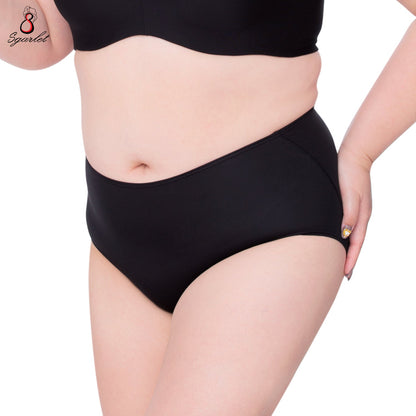 SGARLET PLUSSIZE Panties กางเกงใน ไม่เข้าวิน สาวอวบ สีเบจ สีดำ รุ่น MB6001