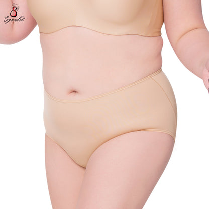 SGARLET PLUSSIZE Panties กางเกงใน ไม่เข้าวิน สาวอวบ สีเบจ สีดำ รุ่น MB6001