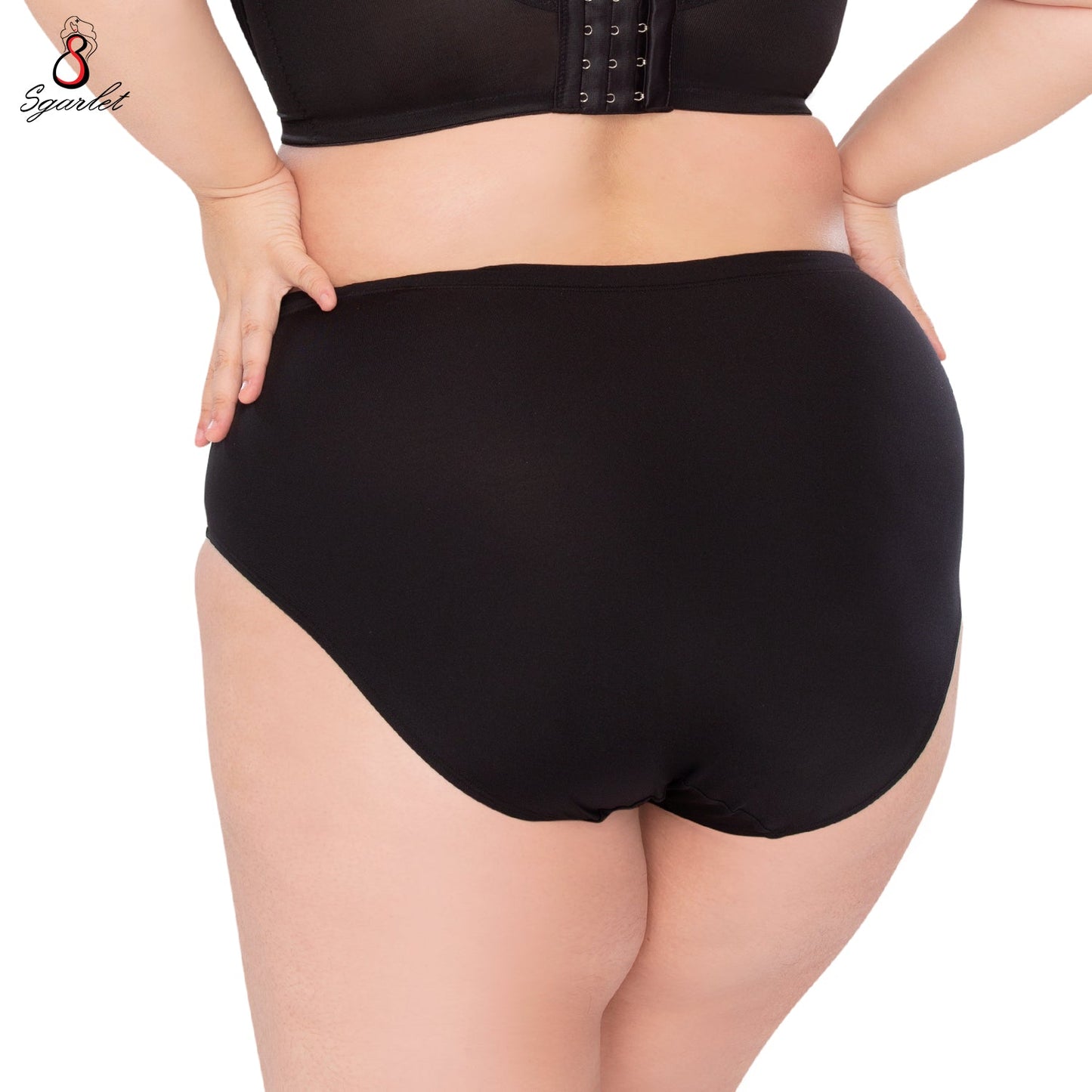 SGARLET PLUSSIZE Bubble panty กางเกงใน สาวอวบ ตัวเรียบ สีดำ สีเนื้อ สีเหลือง สีเขียวอ่อน สีฟ้าอ่อน สีม่วงอ่อน รุ่น MB6007