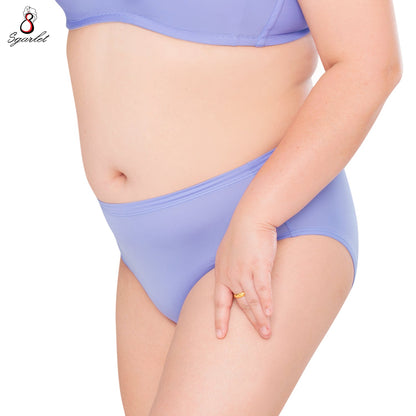 SGARLET PLUSSIZE Bubble panty กางเกงใน สาวอวบ ตัวเรียบ สีดำ สีเนื้อ สีเหลือง สีเขียวอ่อน สีฟ้าอ่อน สีม่วงอ่อน รุ่น MB6007